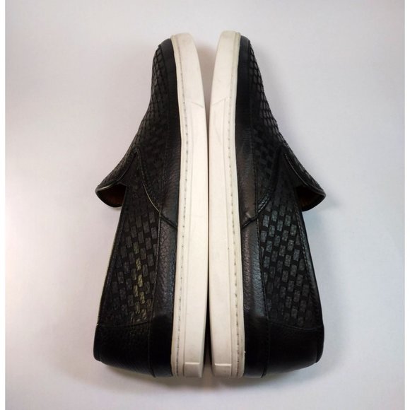 Johnston & Murphy Men’s Tyler Laser-Weave Slip-On Black Sneaker Shoe Size 9 - Picture 9 of 16